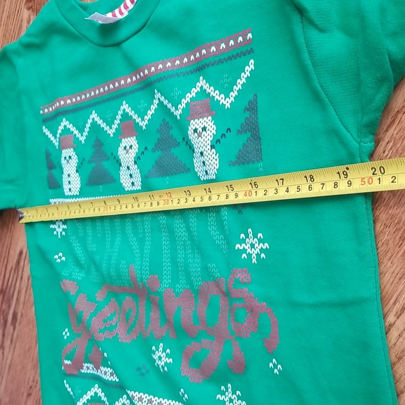 (M) Happy Holidays Seasons Greetings Holiday Graphic Sweatshirt Loungewear Cozy - Picture 7 of 9